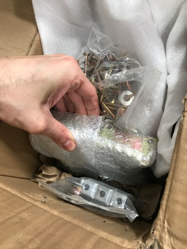 Photo 1 of Overhead Garage Storage Lift Hoist, Heavy-duty Ceiling Mounted Garage Storage Lift System for Organization - Supports 8-16ft Ceilings, 300lbs Weight, Easy Installation & Operation (Deck Not Includ)