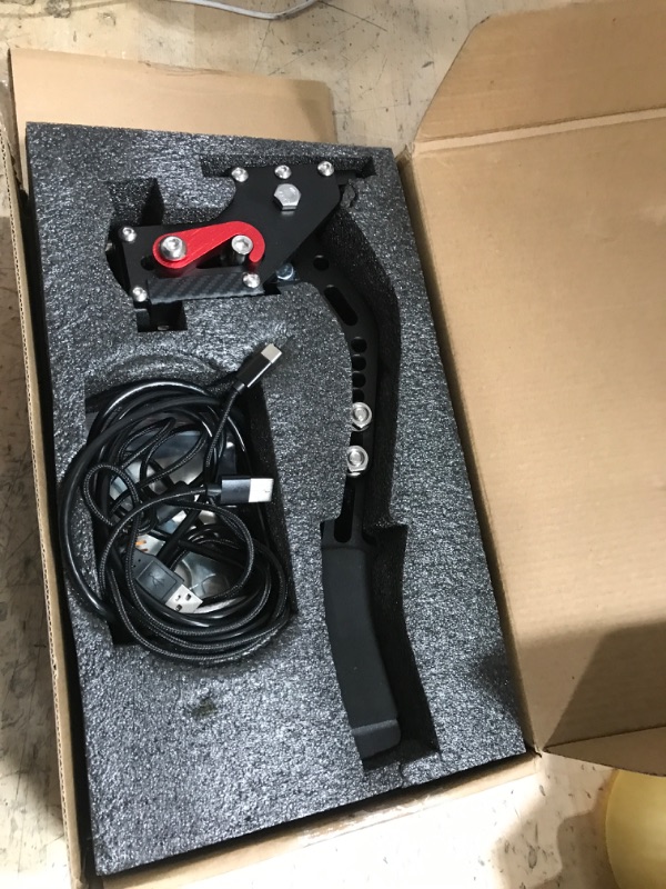 Photo 1 of YESHMA 64 Bit Upgrade 2-in-1 USB Handbrake Only for G920 Compatible With Xbox / Xbox series S / Xbox series X + PC Computer System Professional Gaming Peripherals for Racing Games with Non-Contact Plus Hall Sensor.With Clamp