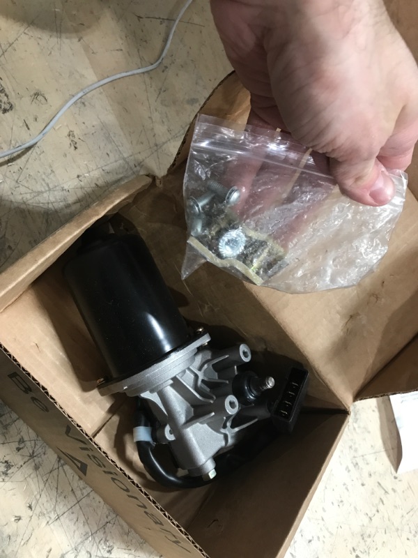 Photo 1 of AutoTex Windshield-Wiper Motor for Buses - Replacement for Blue Bird (Pre-2006) and Thomas (post-1973) Wiper Blade Motors - AX9111 Crosses with Wexco and Blue Bird #4304440-12V