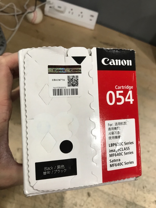Photo 1 of *****ONLY A SET OF 1******************

CANON CRG-054BLK Genuine Toner Cartridge 054 Black, Set of 2