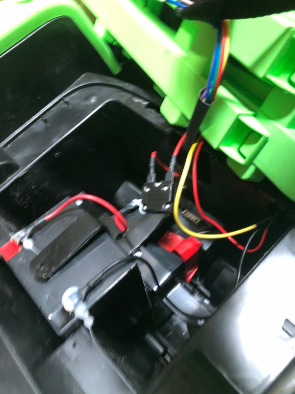 Photo 1 of 24V Ride On Tractor with Trailer, Ride on Toys for Kids, Dual 200W Motors, 3-Speed, Remote Control, USB/MP3/Bluetooth, LED Lights, Safety Belt, 1.86-4.97 MPH
