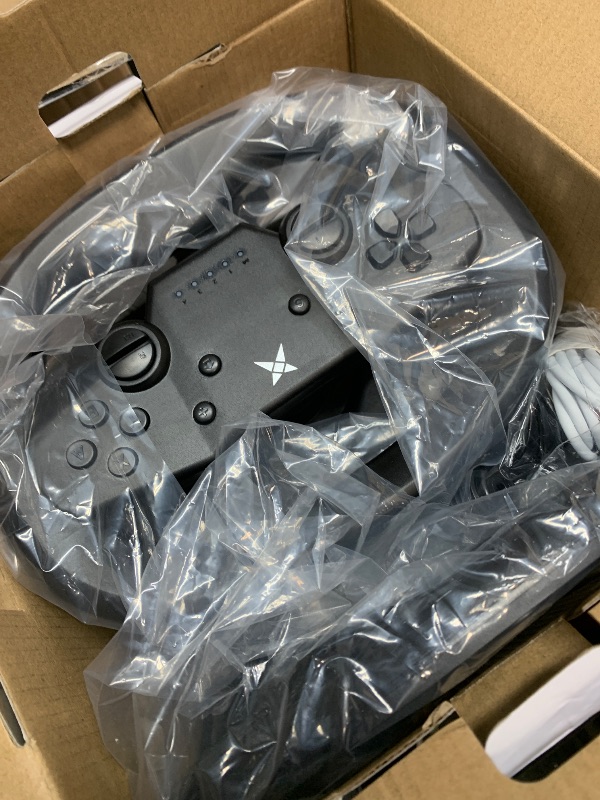 Photo 1 of NBCP Gaming Racing Wheel with Pedal, Wireless Steering Wheel for Multi-Platform Game: Nintendo Switch, PC, PS4/PS3, iOS, Android Race Games