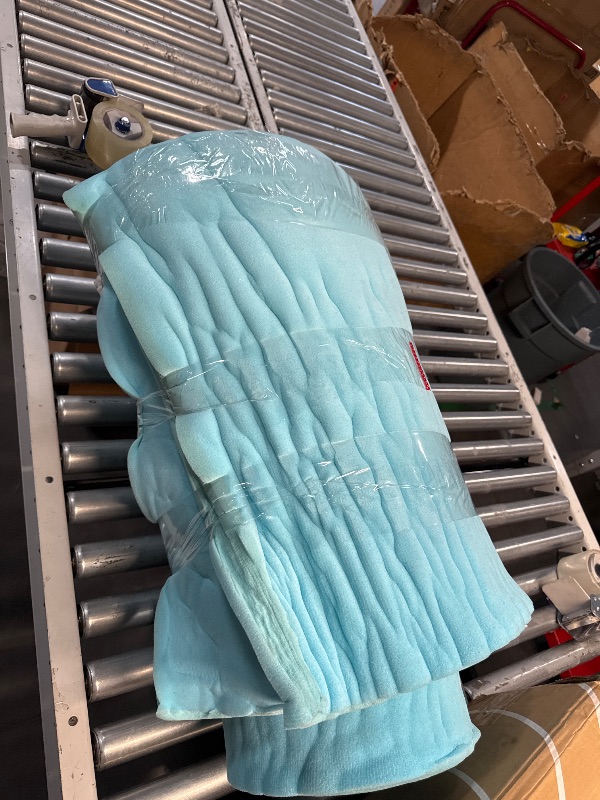 Photo 1 of (NO BOX OR BAG) (TOPPER ONLY) Sleep Innovations Dual Layer 4 Inch Memory Foam Mattress Topper, Queen Size, Ultra Soft Support, 3 Inch Cooling Gel Memory Foam Plus 1 Inch Fluffy Pillow Top Cover