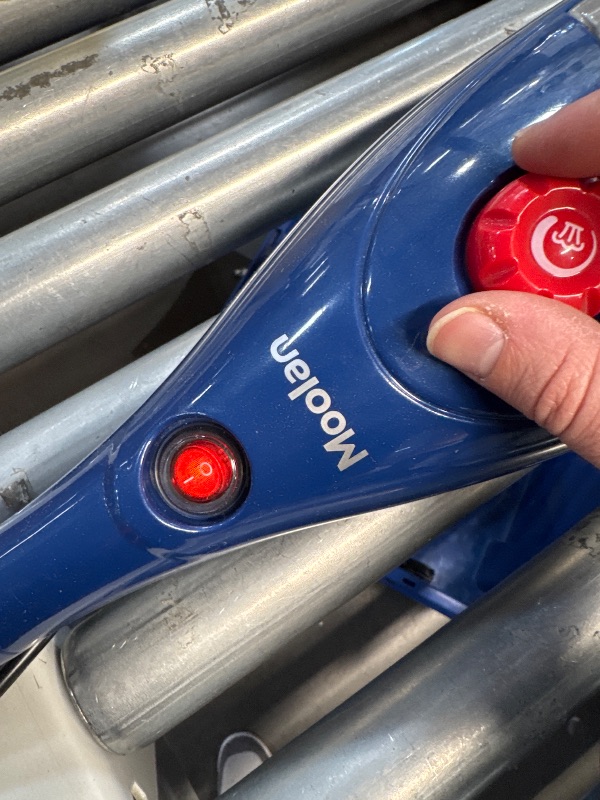 Photo 1 of (USED/FAIR) (POWER TESTED) (POSSIBLE MISSING HARDWARE) MOOLAN 10 in 1 Steam Mop, Detachable MultiPurpose Handheld Steam Mop Cleaning for Hardwood/Tile/Laminate Floors Window Wall Whole Home Use