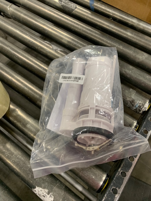 Photo 1 of T Tulead Toilet Repair Kit Flush Valve Replacement Parts Flush Valve 8.27" Height(Including Washer), Fill Valve Thread 0.9", Drain Outlet Dia: 2.56"