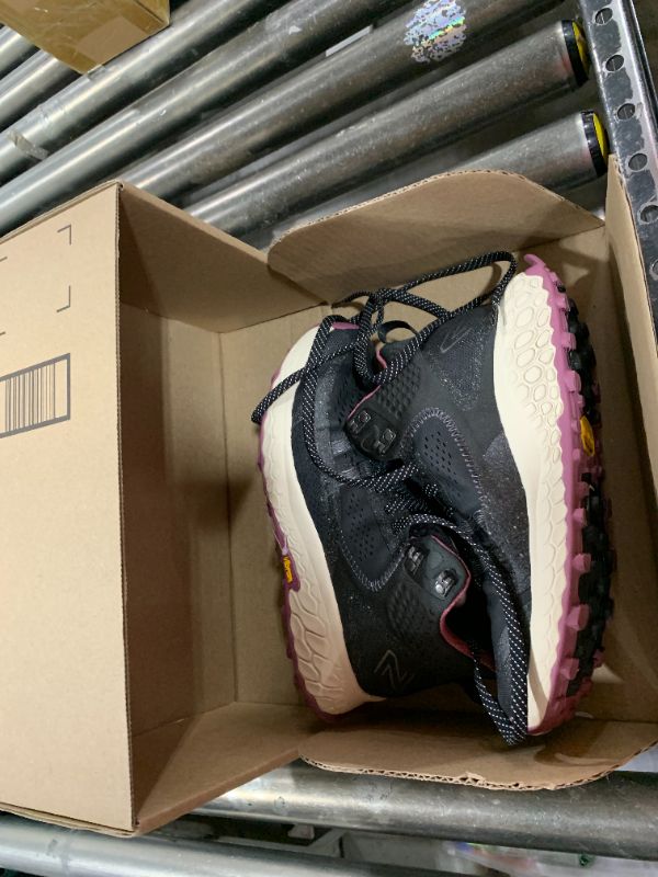 Photo 1 of New Balance Women's Fresh Foam X Hierro V1 Mid-Cut Trail Running Shoe, Black/Raisin, 7.5