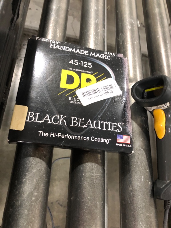 Photo 1 of DR Strings Bass Strings, Black Beauties BASS Black Coated Nickel Plated Bass Guitar Strings on Round Core