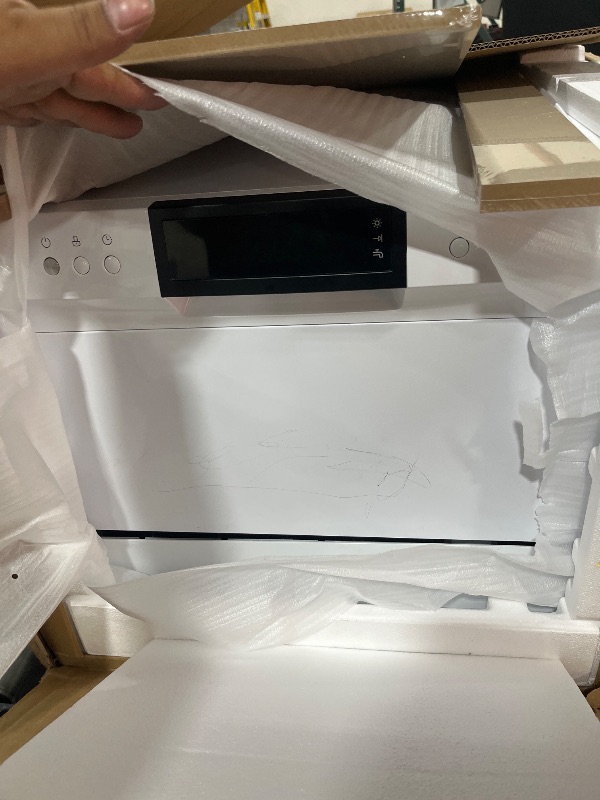 Photo 1 of COMFEE’ Portable Mini Dishwasher, Energy Star, Countertop, 6 Place Settings, with 8 Washing Programs, Speed, Baby-Care, ECO& Glass, Dish Washer for Dorm, RV& Apartment, White