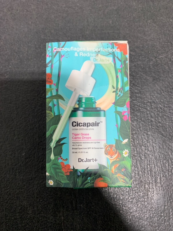 Photo 1 of Dr.Jart+ Cicapair™ Tiger Grass Camo Drops Tinted Face Serum SPF 35 with Centella Asiatica | cc cream | Korean Skin Care, 1.01 Fl Oz
