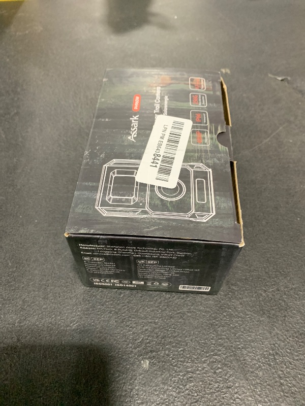 Photo 1 of Assark Solar Trail Camera 48MP 30FPS, WiFi Bluetooth Game Camera with Motion Activated 0.2s Trigger, Night Vision Motion Activated IP66 Waterproof for Wildlife Scouting with 32GB Micro SD Card