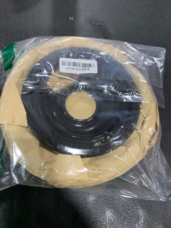 Photo 1 of 4 Pack Black Drip Pans, Compatible with Whirpool Kenmore Frigirate Stove Top Drip Bowls. Include 2 Pcs 6'' Range Replacement Drip Pans and 2 Pcs 8 '' Cooktop Drip Pans