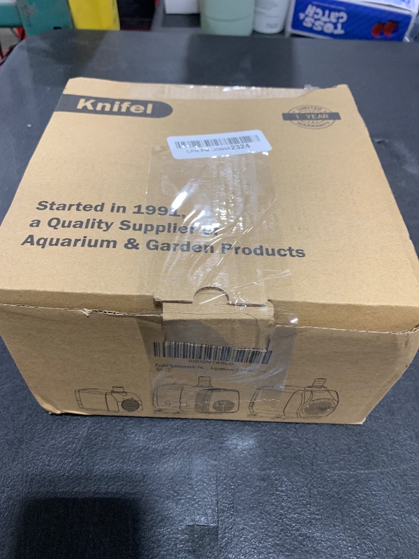Photo 1 of Knifel Submersible Pump 1056GPH (4000L/H 85W) Ultra Quiet with Dry Burning Protection 9.8ft Power Cord for Fountains, Hydroponics, Ponds, Aquariums & More…