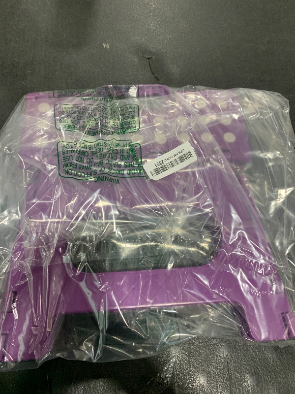 Photo 1 of Dyforce Folding Step Stool 9", Kids Step Stool, Heavy Duty Step Stools for Adults, Compact Foot Stools, Light-Weight Toddler Step Stool for Kitchen, Bathroom, Holds Up to 300 lbs (Purple)