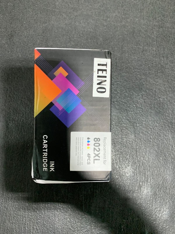 Photo 1 of TEINO 802XL Ink Cartridges Combo Pack for Epson Printer Remanufactured Replacement for Epson 802 802XL Ink Cartridges for Epson Workforce Pro WF-4730 WF-4720 WF-4734 WF-4740 EC-4020 EC-4030 (4-Pack)