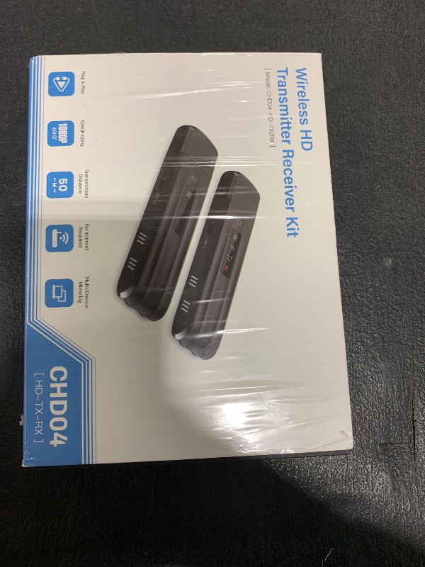Photo 1 of Wireless HDMI Transmitter and Receiver,2025 Upgraded LED Display,4K Decode & 1080P Output,Plug and Play Portable 2.4G/5G Wireless HDMI Extender,Compatible with PC/Laptop/Camera/HDTV/Projector/TV Box