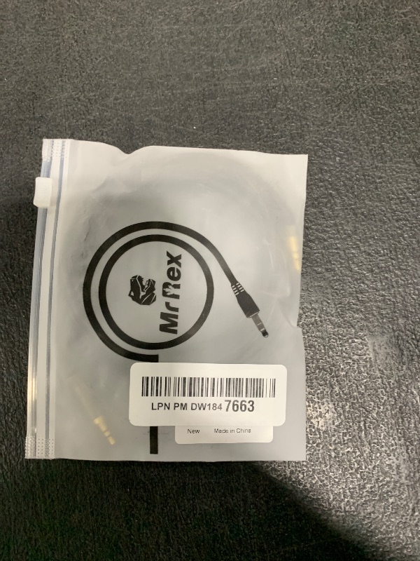 Photo 1 of Mr Rex 3.5mm to 2.5mm Aux Cable Cord for Bose 700 QuietComfort Ultra QC45 QC35II QC35 QC25 Noise Cancelling Headphones, JBL E45BT E55BT E65BTNC Bluetooth Earphone, Audio Replacement Wire (1-Pack, 5FT)