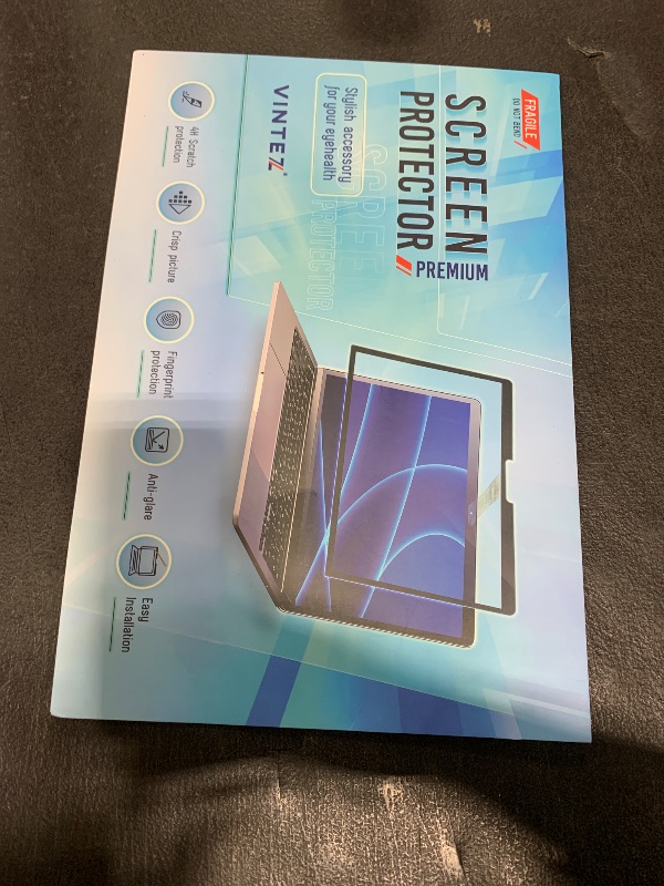 Photo 1 of VINTEZ Removable Blue Light Screen Compatible With MacBook Air 13" 2018, 2019, 2020, 2021, M1 | Easy On/Off Laptop Screen Protector Filter Blue Light Blocking Filter