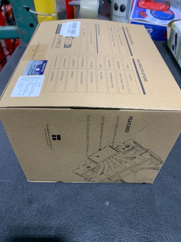 Photo 1 of Thermalright Peerless Assassin 120 SE ARGB CPU Air Cooler, 6 Heat Pipes Cpu cooler, Dual TL-C12C-S PWM Fan, Aluminium Heatsink Cover, AGHP Technology, for AMD AM4/AM5/Intel LGA1700/115X/1155/1200/1851