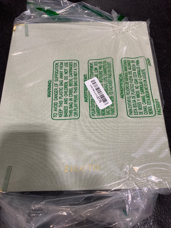 Photo 1 of Aesthetic Document Organizer - Sturdy Linen 3-Ring Binder Safely Stores All Your Important Documents and Files in One Place - Easy to Use Expanding Storage Folder Incl. Envelopes, Pockets & Labels