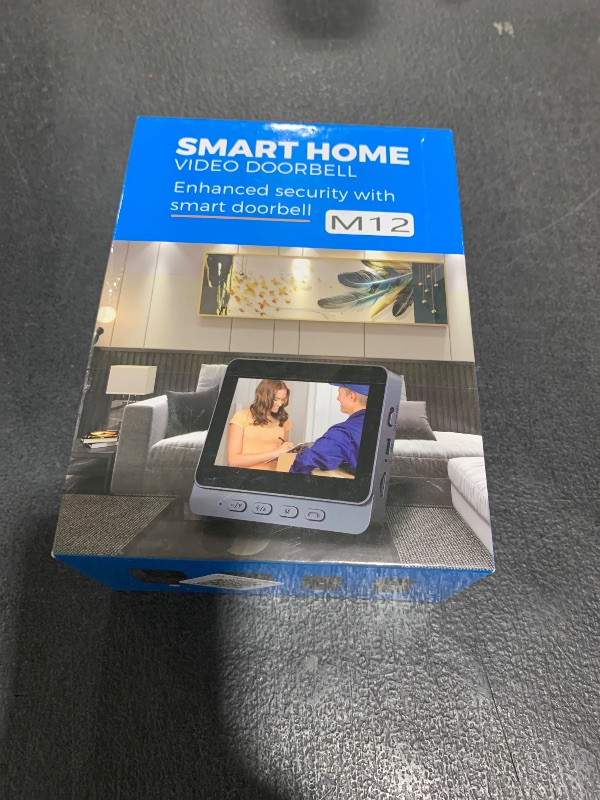 Photo 1 of Video Doorbell, Video Intercom System, Night Vision, Two Way Voice, 70° Viewing Angle, Doorbell with Camera Monitor, Doorbell for Villa House Office Apartment