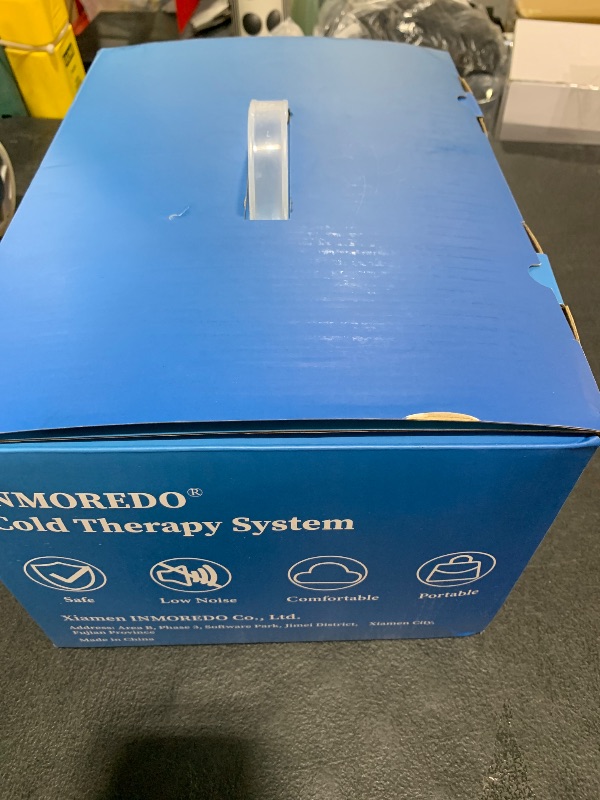 Photo 1 of Inmoredo Ice Machine for Knee After Surgery, Cold Therapy Machine for Knee Replacement with Programmable Timer,Ice Therapy Machine for Sports Injuries,Joint Pain,Strains,Sprains and Arthritis