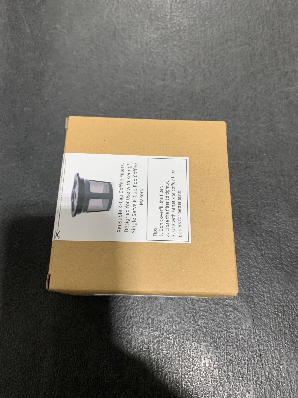 Photo 1 of Reusable K Cups for Keurig K Elite, K Classic, K Compact, K Latte, K Select and All 2.0 & 1.0 Coffee Makers, 4 Pack K Cup Coffee Filters - Black