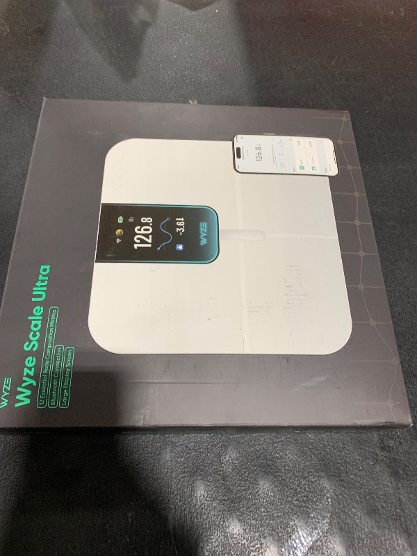 Photo 1 of Smart Scale Ultra with 4.3" Color Display, FSA HSA Eligible, Digital Scale for Body Weight BMI Muscle Mass, Heart Rate Monitor, Wi-Fi & Bluetooth Weight Scale with Baby/Pet/Luggage Mode, 400lbs