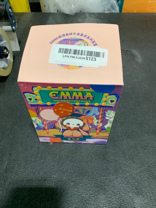 Photo 1 of Bahomu Anime Blind Box, 3.5 Inches Cute Emma Secret Forest Series PVC Blind Box Figure for Desktop Ornament, Collectable Action Figure for Birthday Gifts (Midnight Bazaar Series)