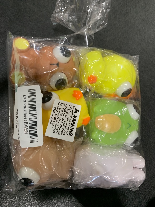 Photo 1 of Zaleny Animal Eye-Popping Squeeze Toys with Pop Out Eyes Stress Relief Toy Balls Fun Sensory Fidget Autism Toy Gifts for Kids Boys Girls 8 Pack
