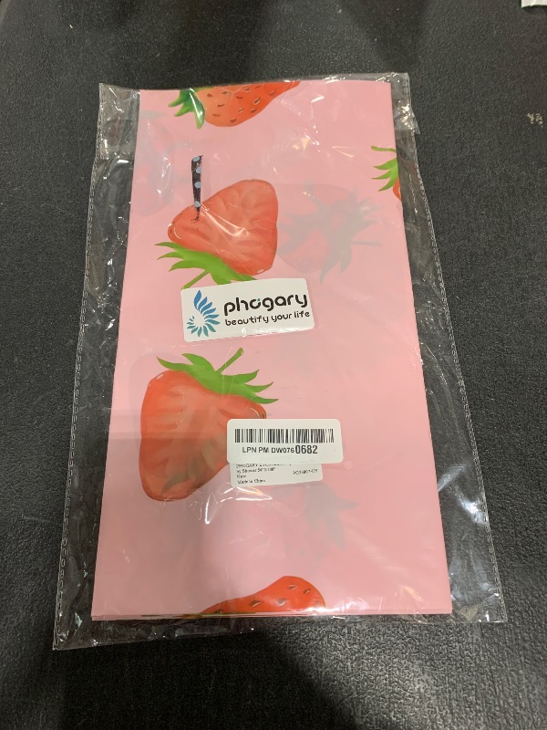 Photo 1 of PHOGARY 2 PCS Strawberry Tablecloth for Strawberry Party Decorations, Disposable Plastic Rectangle Strawberry Table Cloth for Kids Girls Strawberry Birthday Decorations Strawberry Baby Shower 54"X108"