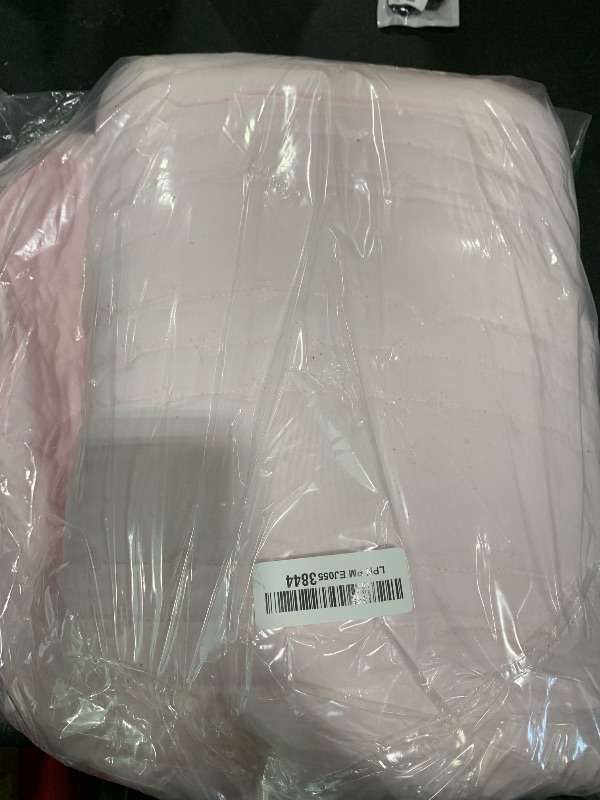 Photo 1 of CozyLux Full Size Comforter Sets - 7 Pieces Bed in a Bag Full, Complete Bedding Sets Bed Set for All Season with Comforter, Flat Sheets, Fitted Sheet, Pillowcases & Sham PINK 