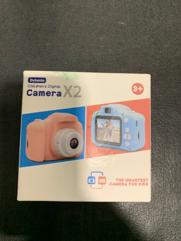 Photo 1 of Dylanto Upgrade Kids Selfie Camera, Christmas Birthday Gifts for Boys Age 3-9, HD Digital Video Cameras for Toddler, Portable Toy for 3 4 5 6 7 8 Year Old Boy with 32GB SD Card-Navy Blue