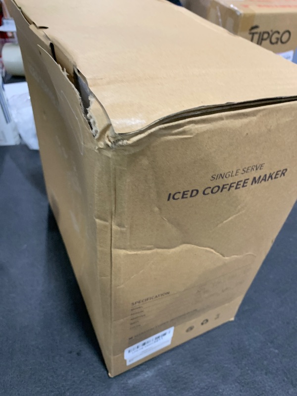 Photo 1 of SHARDOR K Cup Coffee Maker With Bold Setting, Single Serve Hot & Iced Coffee Maker for K-Cup and Grounds, 52oz Removable Water Tank, 6 to14oz Brew Sizes, Pod Coffee Machine With Reusable Filter, Gray
