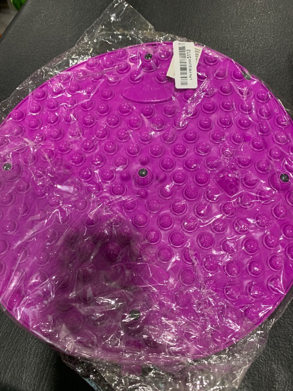 Photo 1 of YooYuan Foot Massager Mat, Manual Massage Tool with Magnetic Therapy Acupressure Disc for Feet Relaxation, Foot Relieve Stress Treatment (Purple)