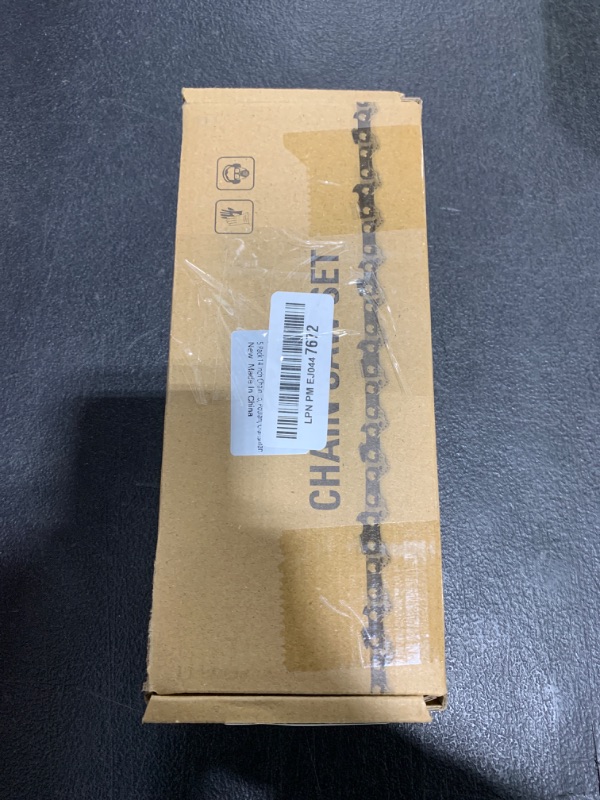 Photo 1 of 5 Pack 14 Inch Chainsaw Chain 52 Drive Links .050" Gauge, 3/8" Pitch Replacement Chains Compatible with Husqvarna, Echo, Poulan, Craftsman