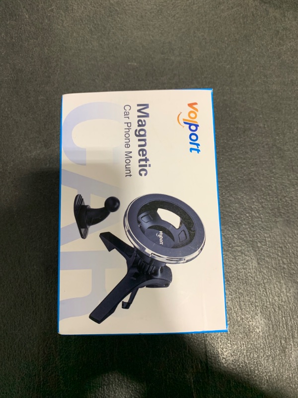 Photo 1 of volport for Magsafe Car Mount [Air Vent & Dashboard]: Magnetic Phone Holder for Round/Horizontal/Vertical Vent, Strong Magnet for iPhone 16 15 14 13 12 Pro Max Plus Samsung S24 Ultra Cell Phone Case