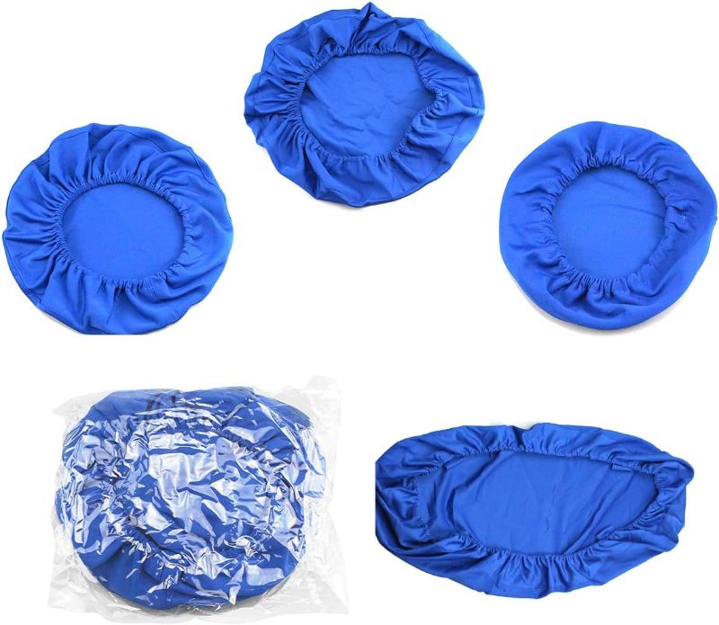 Photo 1 of EAST Brand Protective Full Advanced Milk Silk Pull Cloth Dental Unit Cover Elastic Chair Seat Dustproof One Set (Deep Blue)
