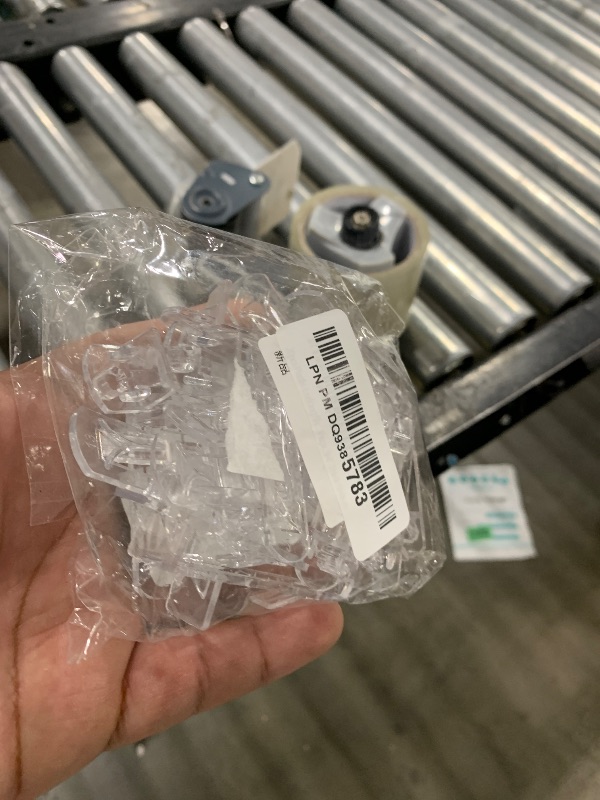 Photo 1 of 20pcs Plastic Locking Shelf Support Pegs,6.9mm Shelf Pins,Self-Locking Bracket Clips,Clear Shelf Pegs for for Kitchen Cabinet Furniture Book Shelves,6.9mm Peg x 3/4" Thick Shelves