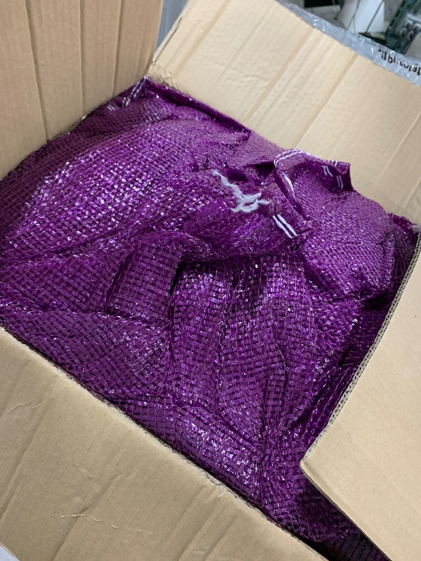 Photo 1 of deebree Mesh Firewood Bags 22"×32" 150 Per Pack Crawfish Sacks, Firewood Bags for Selling, Onion Bag Storage Potato Sacks Mesh Wood Bag Bulk (Pack of 150)