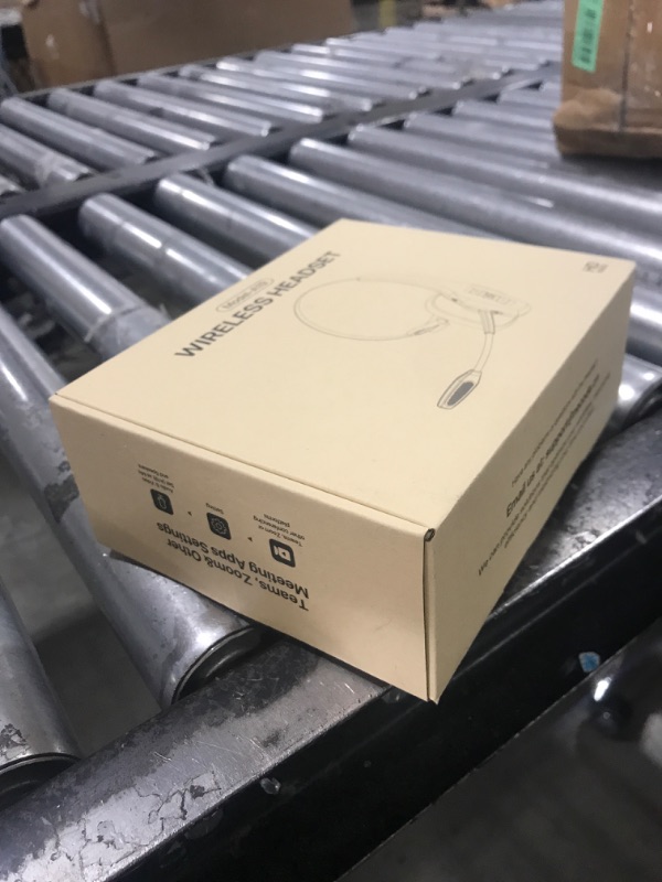 Photo 1 of Trucker Bluetooth Headset, Wireless Headset with Mic, Bluetooth Headsets with Dual Noise Cancelling Microphone & Mute Button, 55Hrs Working Time PC Headsets for Cell Phones, Computer, Truck Driver