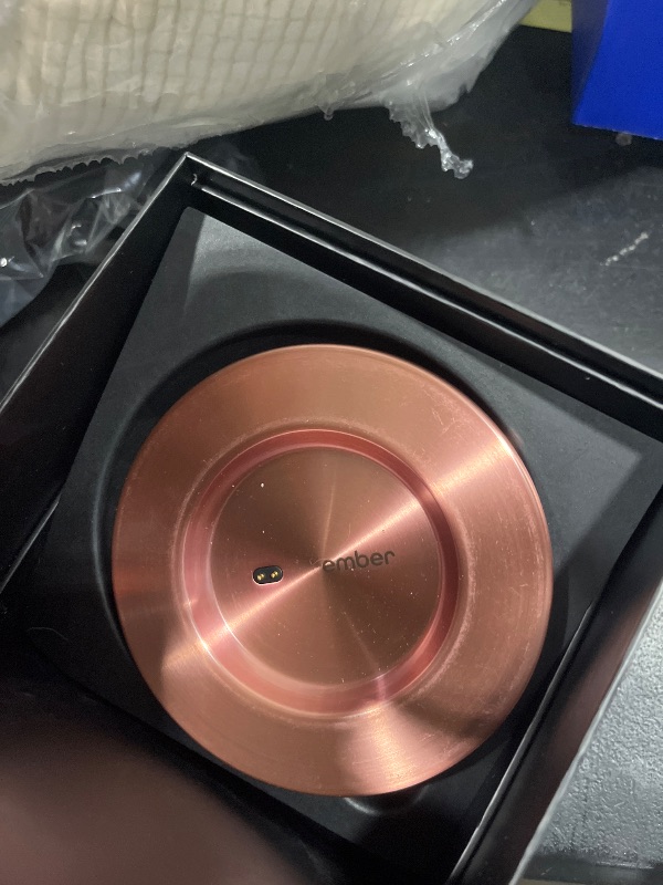 Photo 1 of Ember Temperature Control Smart Mug 2, 10 Oz, App-Controlled Heated Coffee Mug with 80 Min Battery Life and Improved Design, Rose Gold