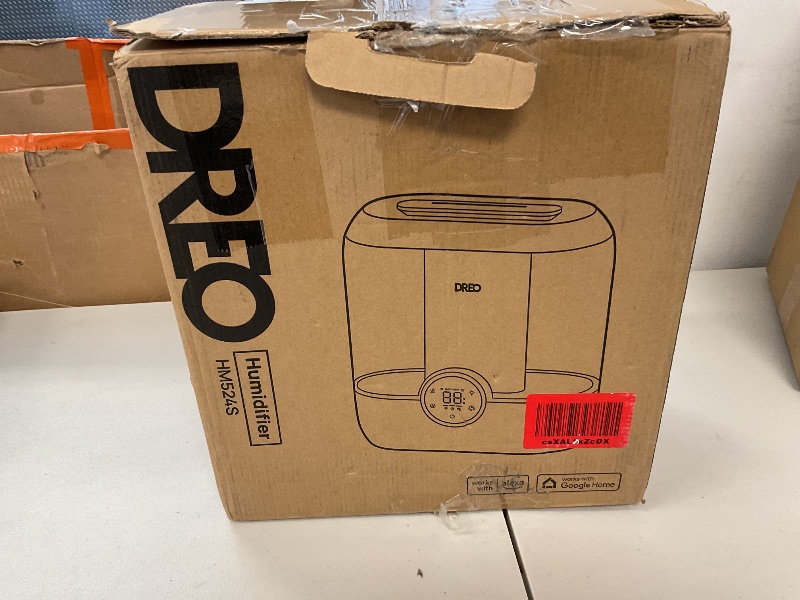 Photo 1 of Dreo Smart Humidifiers for Bedroom, 6L Top Fill Supersized Cool Mist Humidifier for Large Room, 60 Hour Runtime, Quiet Ultrasonic Humidifiers for Plants, Baby, Indoor, Home, Night Light, Black