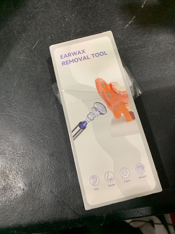 Photo 1 of Ear Wax Removal, Ear Wax Removal Tool Camera Built-in 1296P, Easy and Safe Ear Cleaning, Earwax Removal kit with 9 Ear Set and 8 Traditional Tools, Ear Cleaning Kit for iPhone,iPad,Android (Black)