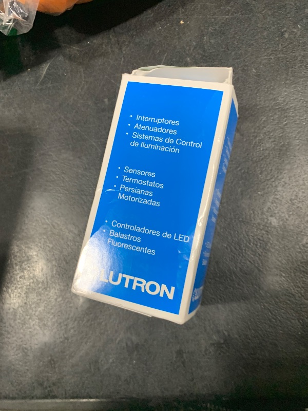 Photo 1 of Lutron Caseta Smart Lighting Auto On and Off Motion Sensor, For Dimmers, Switches, and Fans Controls, No Wires Required, PD-OSENS-WH, White