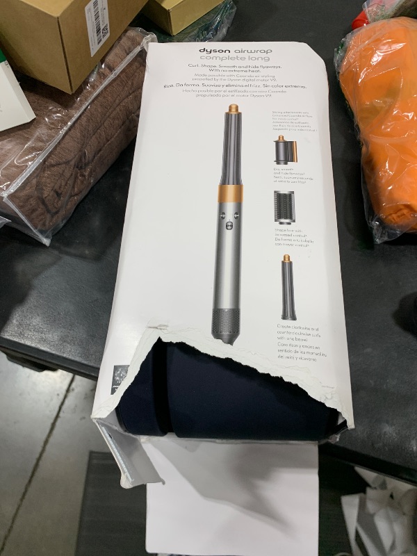 Photo 1 of Dyson Airwrap™ Multi-Styler Complete Long, Nickel/Copper