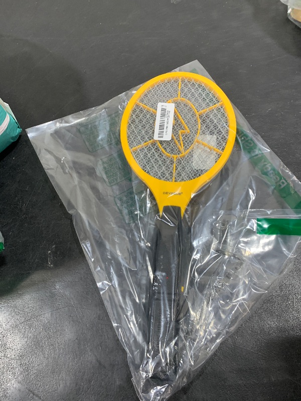 Photo 1 of DEVOGUE® Electric Fly Swatter Bug Zapper Battery Operated Flies Killer Indoor & Outdoor Pest Control Mosquito Zapper and Insect Catcher Racket
