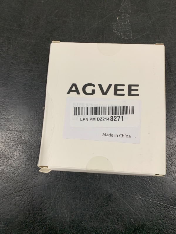 Photo 1 of AGVEE 2 Pack 1ft Lightning Extension Cable, Braided Female to Male Extender Full Function Cord Compatible with iPhone iPad, Data Sync Video Audio & Charging Connector Adapter, Dark Gray