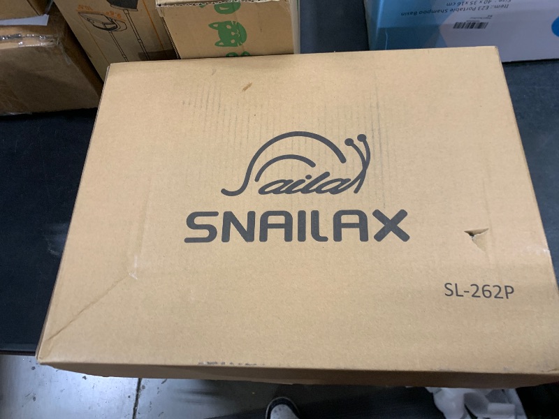 Photo 1 of Snailax Vibration Back Massager with Heat, Massage Seat Cushion with 6 Vibrating Motors and 2 Heat Levels, Massage Chair Pad for Home Office use, Gifts for Him Her