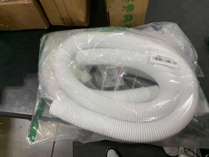 Photo 1 of 1.5 Inches Pool Hoses for Above Ground Pools, 3 Pack 1-1/2" Diameter Pool Pump Replacement Hose 59" Long Filter Pump Hose Compatible with 1.5" Pool Hose Pump (3)
