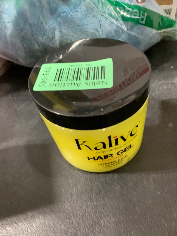 Photo 1 of KALIVE Men's Hair Styling Gel 16 oz, Strong-Hold and Light Shine all day, Mens Hair Product fresh scent No Flaking or Alcohol.